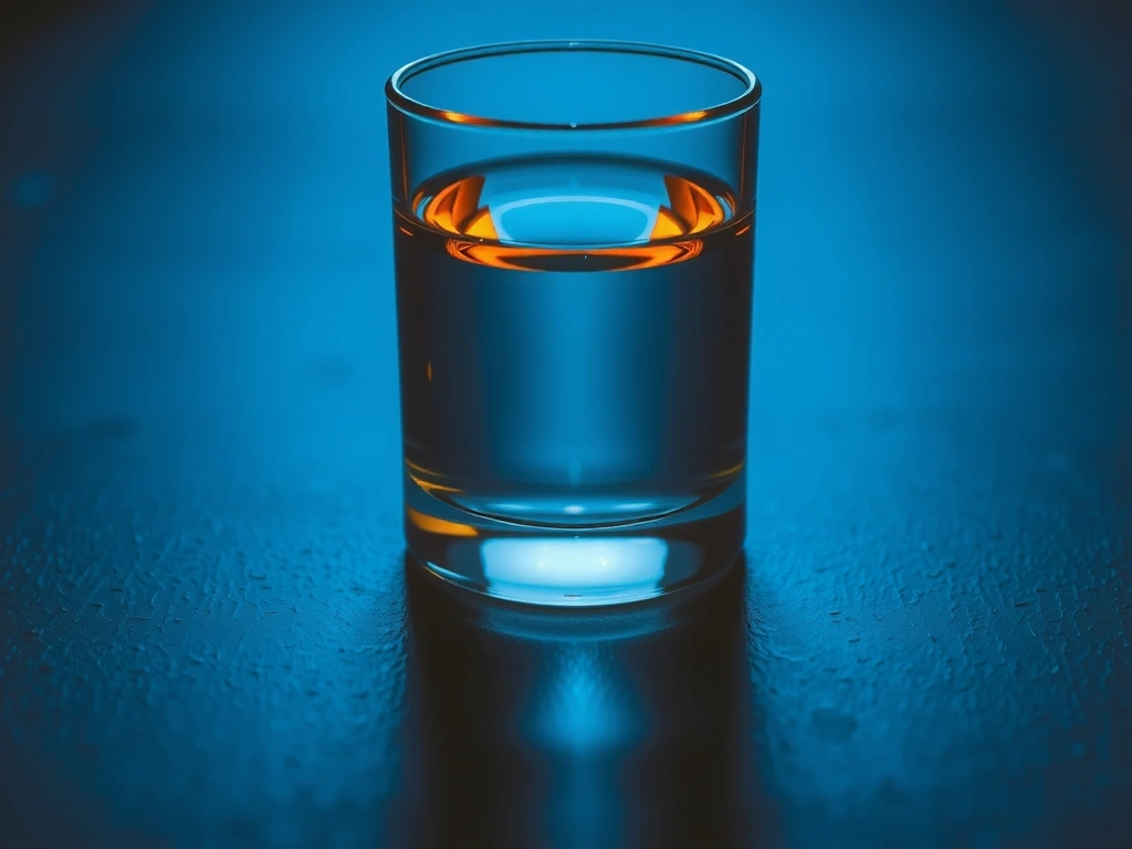 Visual representation of data clarity and prism refraction